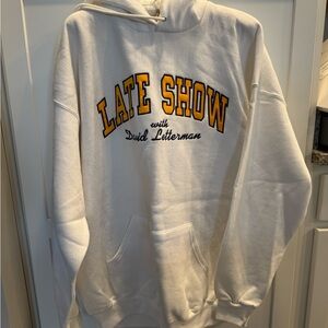 Vintage 90’s NWOT Late Show Hoodie